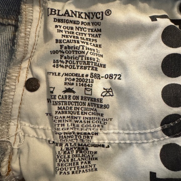 NWT BLANKNYC Denim Midi Skirt, Born to Ride, Size 25 - Picture 8 of 11